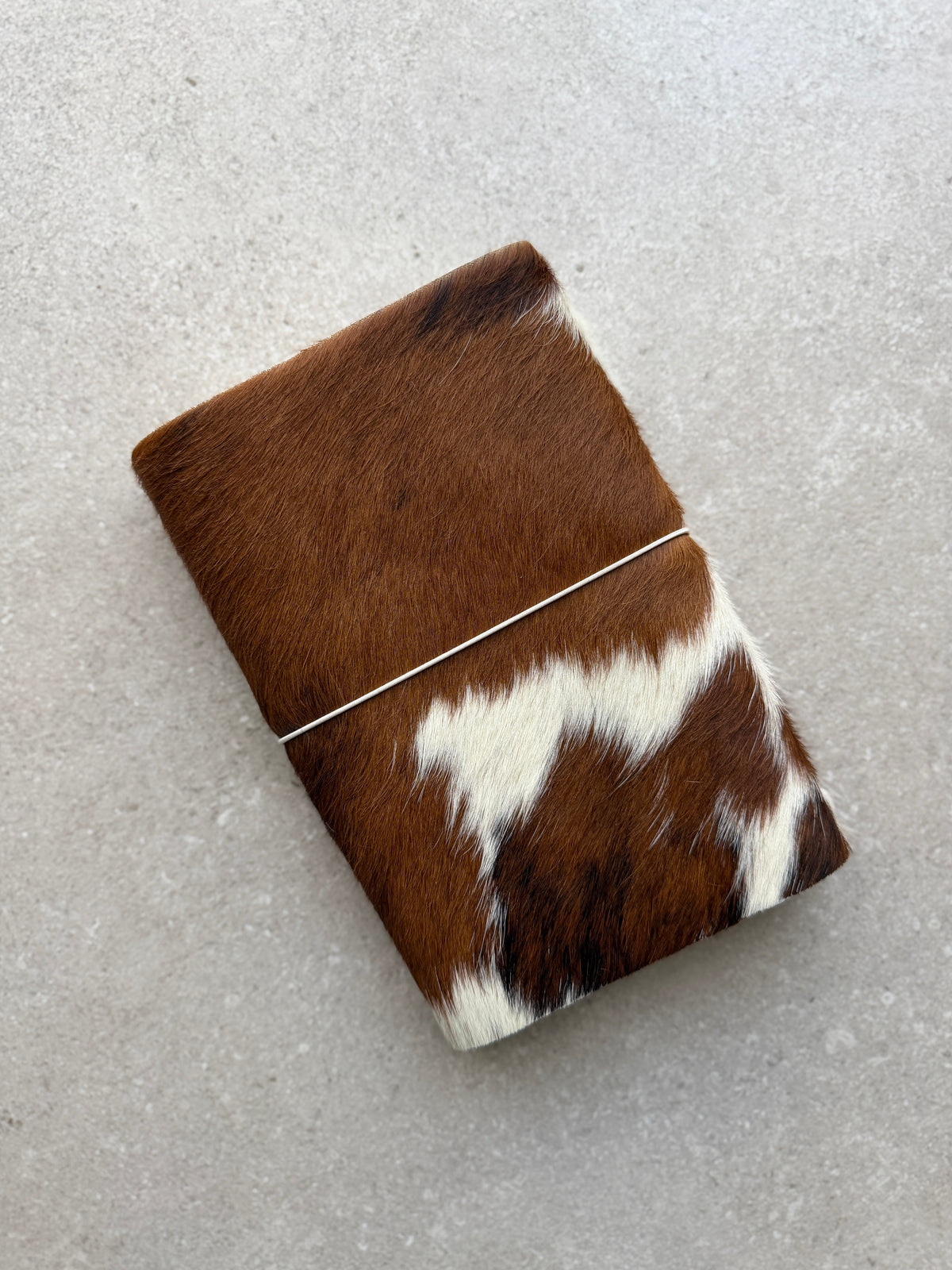 Horse Charm Cowhide Journal | A5