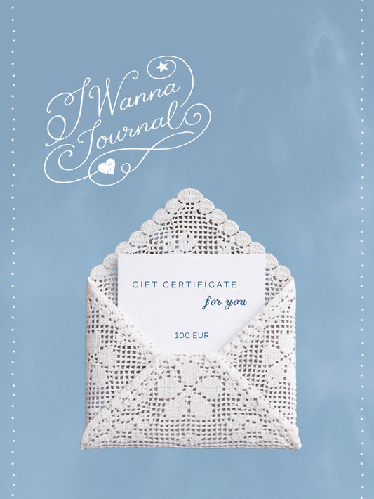 I Wanna Journal | Gift Card